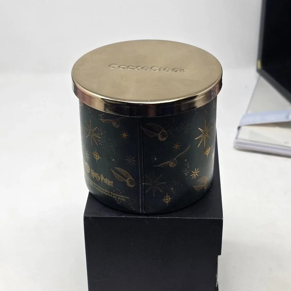 Harry Potter 3 Wick Jar Candle Limited Edition 14.5Oz Golden Snitch